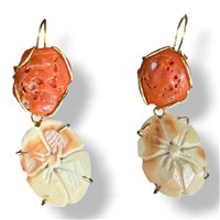 Pendientes Mandile 1922 Mujer Cammei  in Plata Conchiglia 2MORCM43D